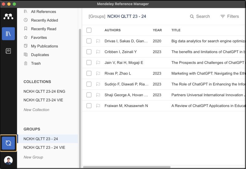 Đồng bộ dữ liệu nhanh ch&oacute;ng