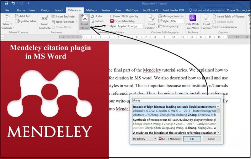 Tr&iacute;ch dẫn t&agrave;i liệu trong Word
