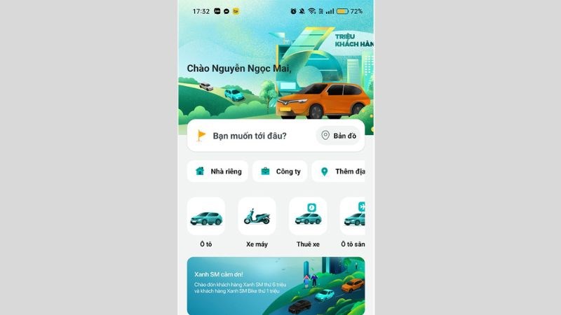 Giao diện đơn giản