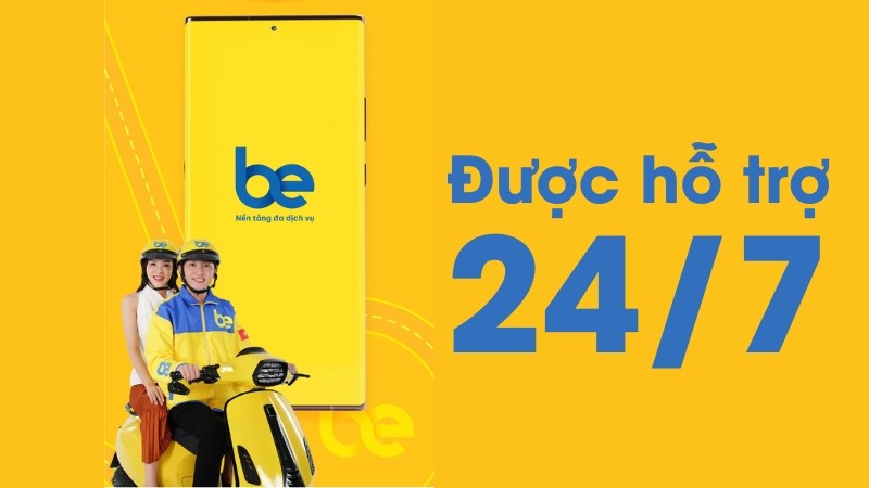 Được hỗ trợ 24/7