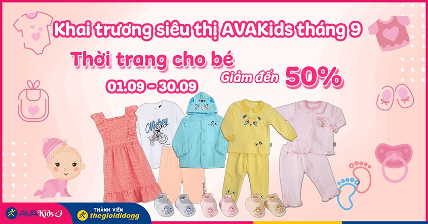 Khai trương siêu thị AVAKids tháng 9