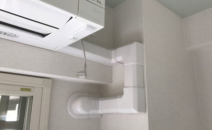 Thi công hộp che ống đồng máy lạnh diễn ra nhanh chóng và thuận tiện