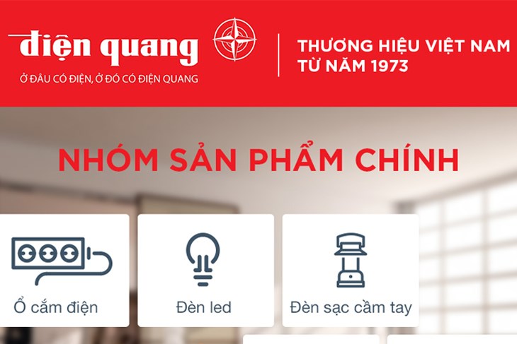 Điện Quang - thương hiệu uy tín đến từ Việt Nam