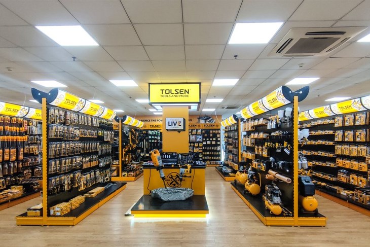 Tolsen là thương hiệu chuyên về dụng cụ cầm tay, dụng cụ công nghiệp uy tín của Trung Quốc