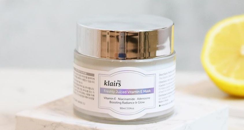 Mặt nạ ngủ vitamin E cấp ẩm, dưỡng sáng da Klairs Freshly Juiced 90 ml