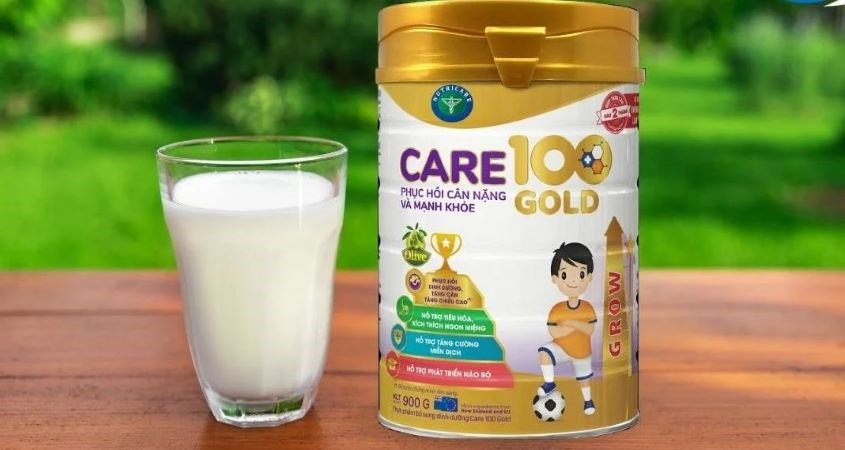 Sữa Care 100 Gold Grow