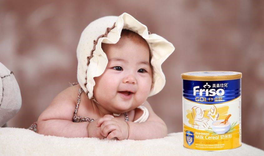 Bột ngọt ăn dặm Friso Gold gạo sữa