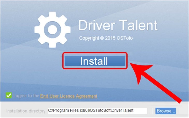 Bạn truy cập vào link để tải về Driver Talent