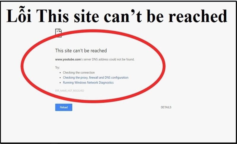 This site can't be reached nghĩa là gì? - Cách khắc phục nhanh chóng và hiệu quả