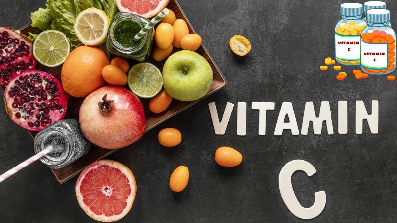 Cơ thể không thể tự tổng hợp vitamin C, vì thế cần bổ sung vitamin từ bên ngoài
