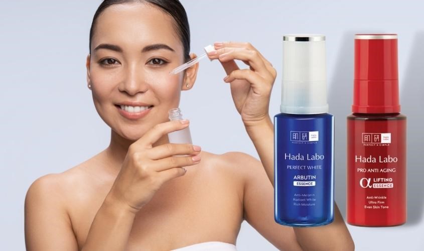 Serum Hada Labo cấp ẩm cho một làn da mịn màng, tự nhiên