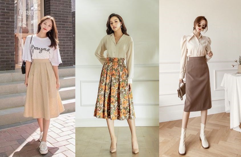 5 cách phối áo với chân váy mà các bạn nữ cần nên biết