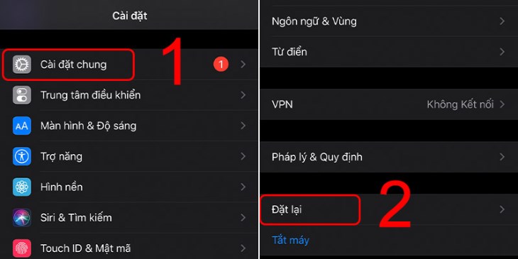 Bạn cần khôi phục cài đặt gốc nếu lỗi nghiêm trọng