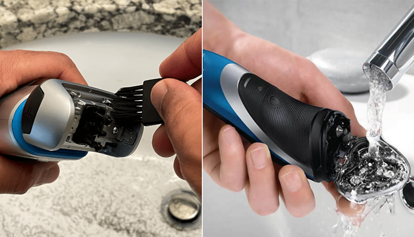 Dùng cọ để làm sạch và rửa lại với nước xà phòng Dùng cọ để làm sạch và rửa lại với nước xà phòng