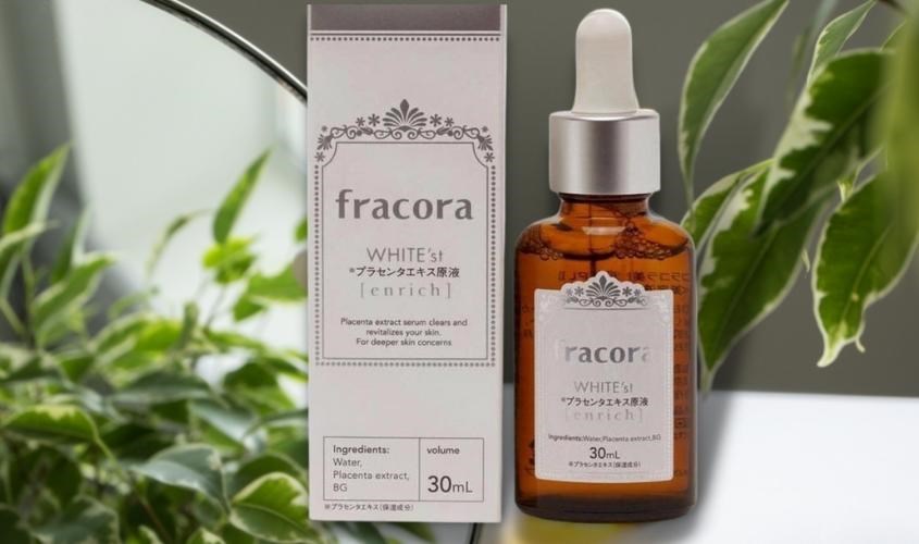 Serum dưỡng trắng da Fracora White’st thích hợp cho những làn da thâm nám, tàn nhang