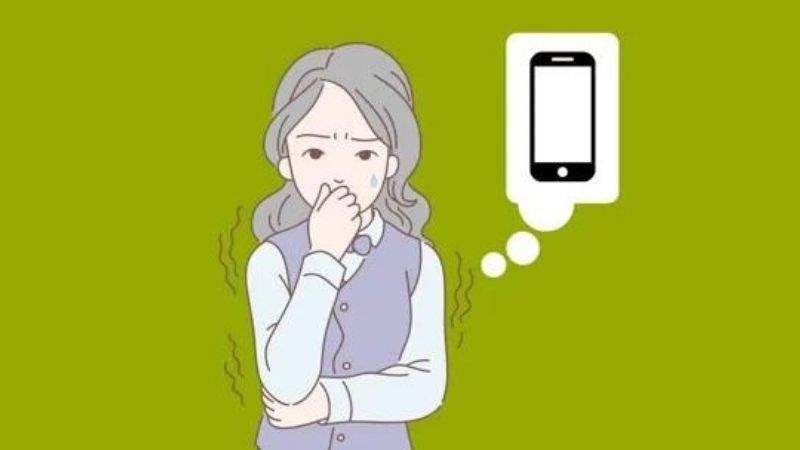 Người nghiện điện thoại luôn cảm thấy lo lắng khi không có điện thoại bên cạnh mình