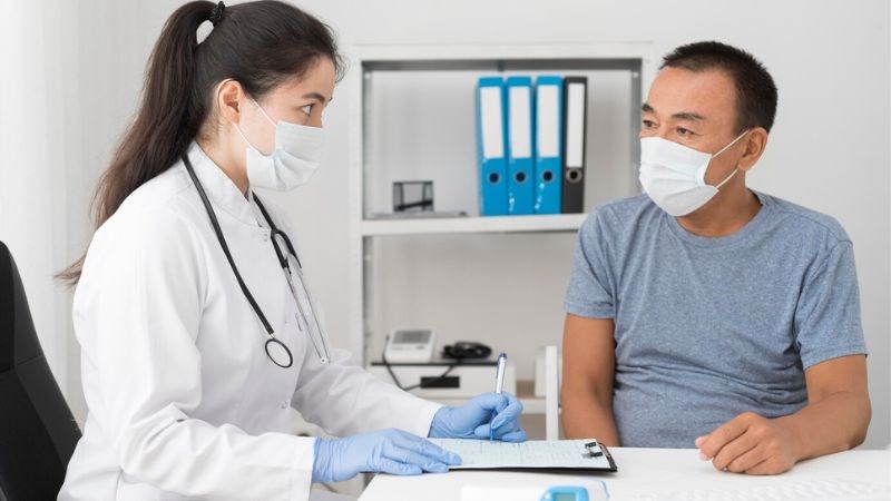 Hãy thăm khám bác sĩ nếu tình trạng nhiễm nấm trở nên nghiêm trọng