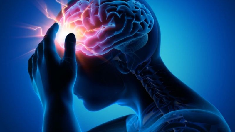 Tác động của tia X hoặc gamma lên tế bào trong khu vực đầu gây ảnh hưởng não