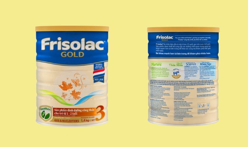 Sữa bột Frisolac Gold số 3 1.4 kg (12 - 24 tháng)