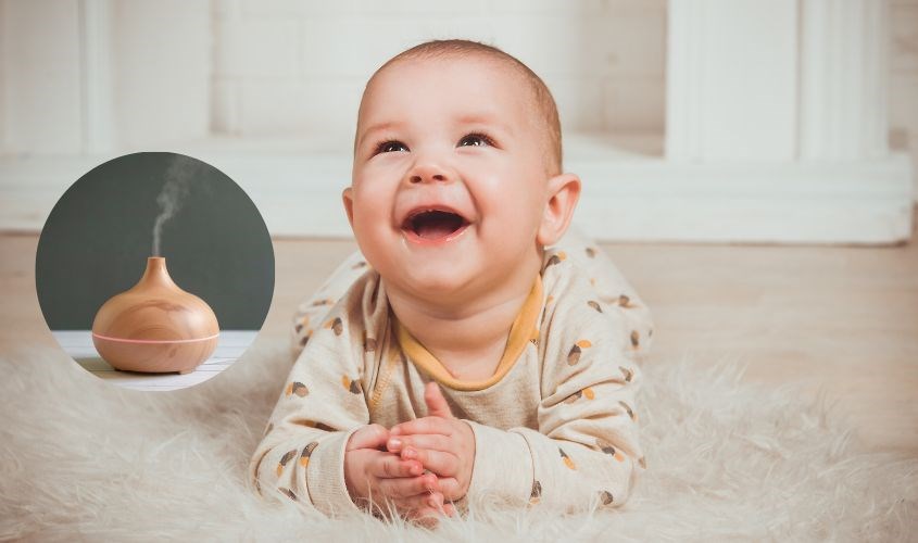 Mẹ có thể xông tinh dầu tràm cho bé