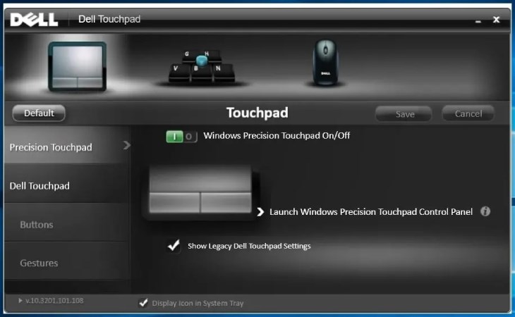 Bạn kéo thanh trượt Windows Precision Touchpad On/Off để tắt chuột cảm ứng