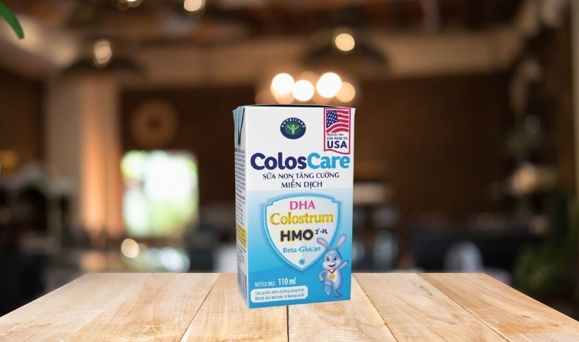 Sữa ColosCare có hàm lượng kháng thể IgG cao Sữa ColosCare có hàm lượng kháng thể IgG cao