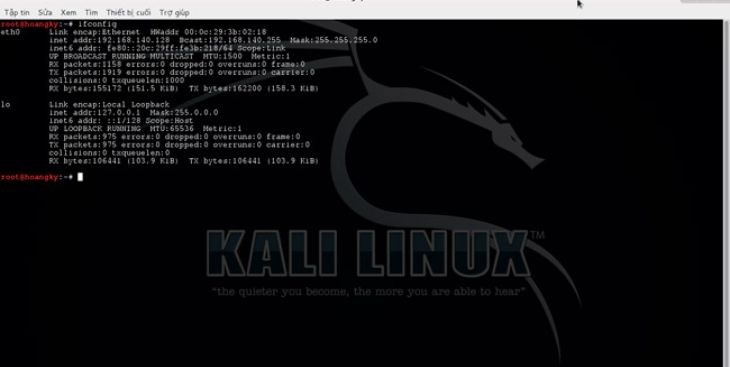  Kali Linux không phù hợp cho các công việc hàng ngày