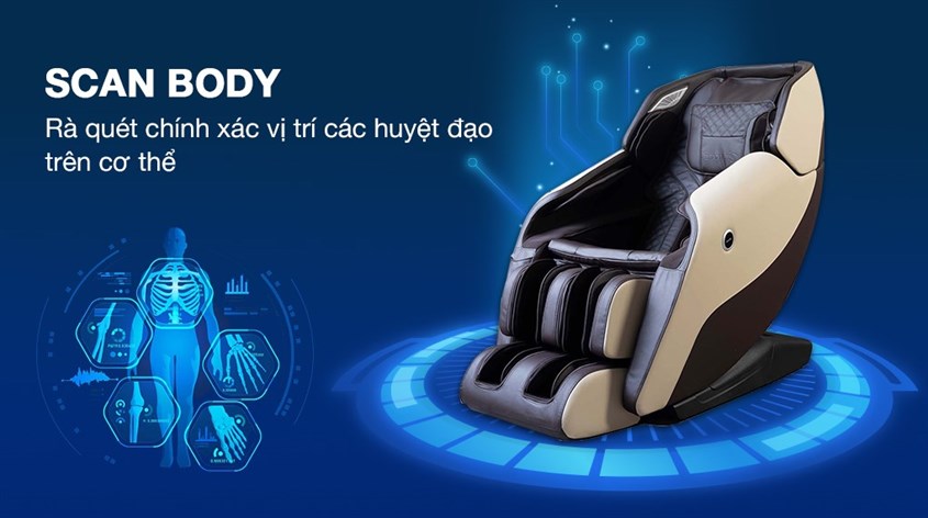 Scan Body giúp thư giãn toàn thân Scan Body giúp thư giãn toàn thân