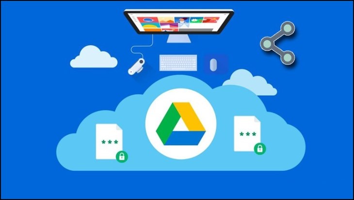 Sao lưu dữ liệu trên Google Drive để tránh mất, hỏng tài liệu