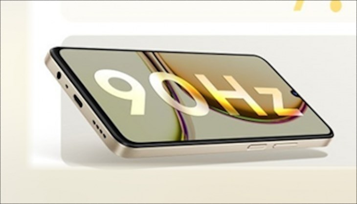 realme C53 có độ làm tươi màn hình lên đến 90 Hz