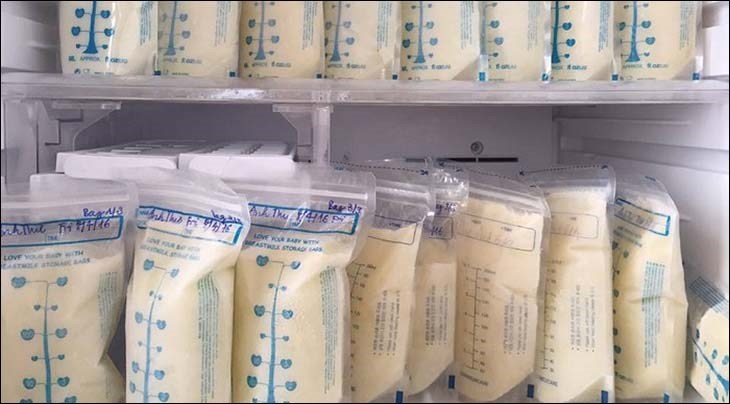 Bạn nên sử dụng các dụng cụ trữ sữa để đảm bảo chất lượng sữa cho bé