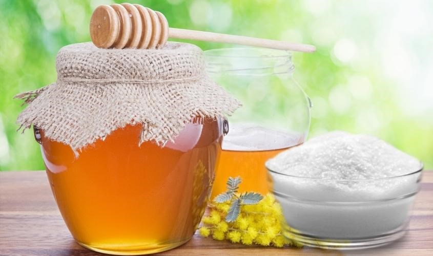 Thay thế đường bằng mật ong