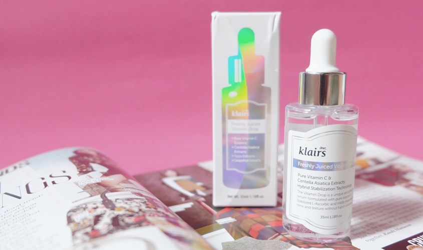 Tinh chất dưỡng trắng mờ thâm Vitamin C Klairs Freshly Juiced Vitamin 35 ml