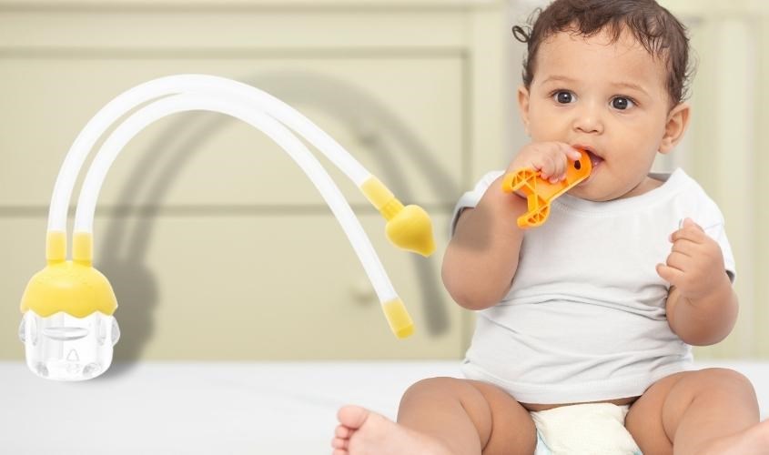 Dụng cụ hút mũi PIYOPIYO PY830113 dạng dây dùng để hút các chất dịch trong mũi khi bé bị cảm Dụng cụ hút mũi PIYOPIYO PY830113 dạng dây dùng để hút các chất dịch trong mũi khi bé bị cảm