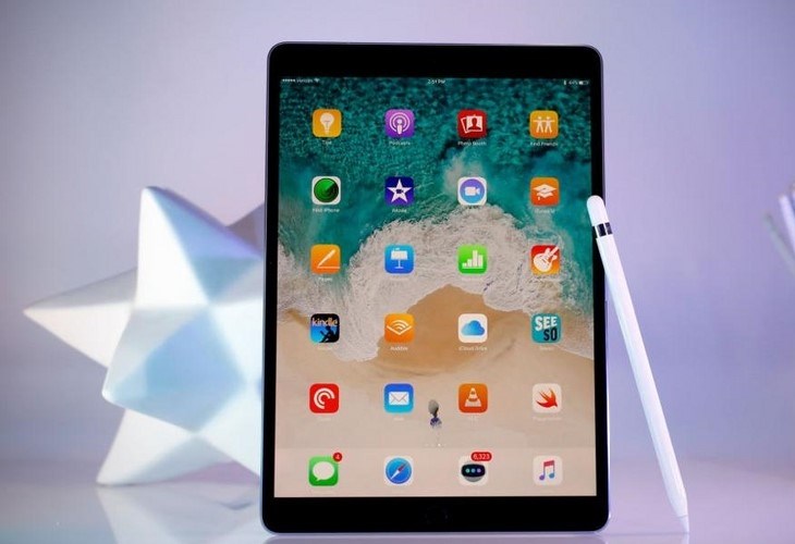 iPad Pro 2017 sở hữu màn hình có kích thước 10.5 inch 