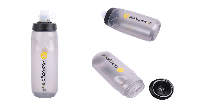 Bình nước xe đạp AVACycle KL-02 Đen cung cấp nước cho suốt quá trình luyện tập