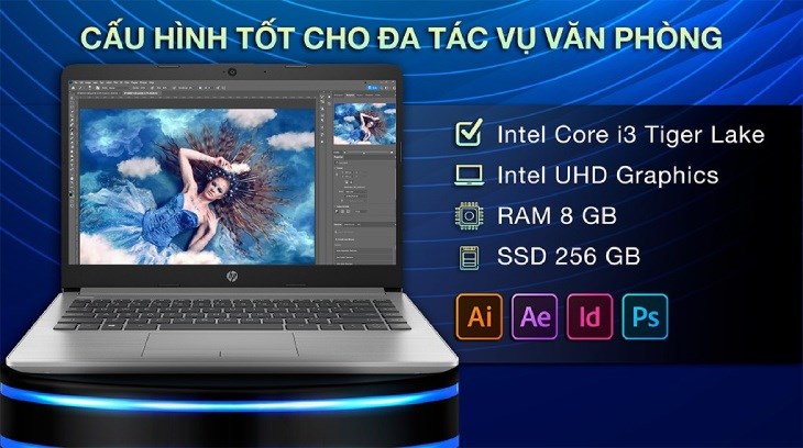 Laptop HP 240 G8 sở hữu 8 GB RAM cho khả năng đa nhiệm mượt mà