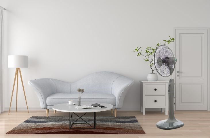 Quạt đứng Senko DR1608 có thiết kế chắc chắn và kiểu dáng đứng thanh lịch, gọn gàng Quạt đứng Senko DR1608 có thiết kế chắc chắn và kiểu dáng đứng thanh lịch, gọn gàng
