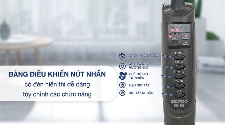 Bảng điều khiển nút nhấn trực quan giúp người dùng dễ dàng tùy chỉnh theo ý muốn Bảng điều khiển nút nhấn trực quan giúp người dùng dễ dàng tùy chỉnh theo ý muốn