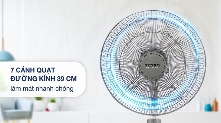 Quạt Senko có 3 mức gió thấp - trung bình - cao, giúp mang đến nhiều cấp độ mát để đáp ứng nhu cầu sử dụng Quạt Senko có 3 mức gió thấp - trung bình - cao, giúp mang đến nhiều cấp độ mát để đáp ứng nhu cầu sử dụng