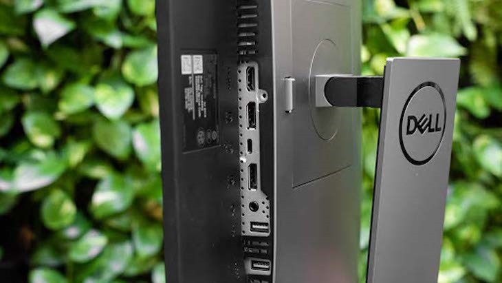 Màn hình Ultrasharp có thể kết nối đa dạng với các cổng