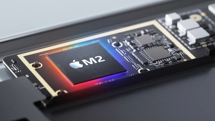 Chip Apple M2 cho hiệu năng xử lý mạnh mẽ hơn so với người anh em tiền nhiệm