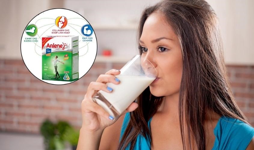 Sữa Anlene giúp xương chắc khỏe, cơ khớp linh hoạt