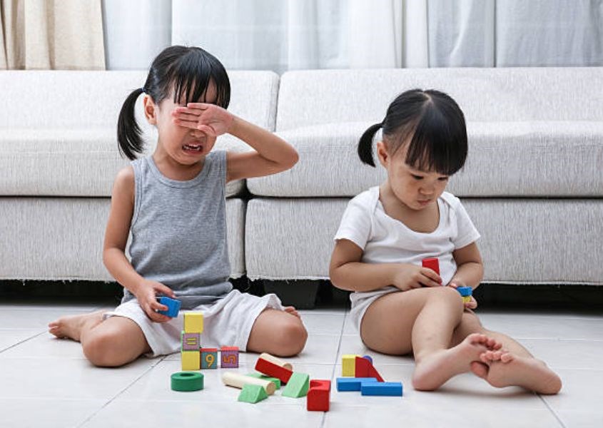 Dạy trẻ kỹ năng kiểm soát và giải quyết vấn đề trước khi bị tranh giành đồ chơi. Nguồn từ istockphoto