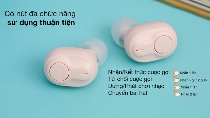 Tai nghe có nút bấm vật lý giúp người dùng thao tác dễ dàng hơn Tai nghe có nút bấm vật lý giúp người dùng thao tác dễ dàng hơn