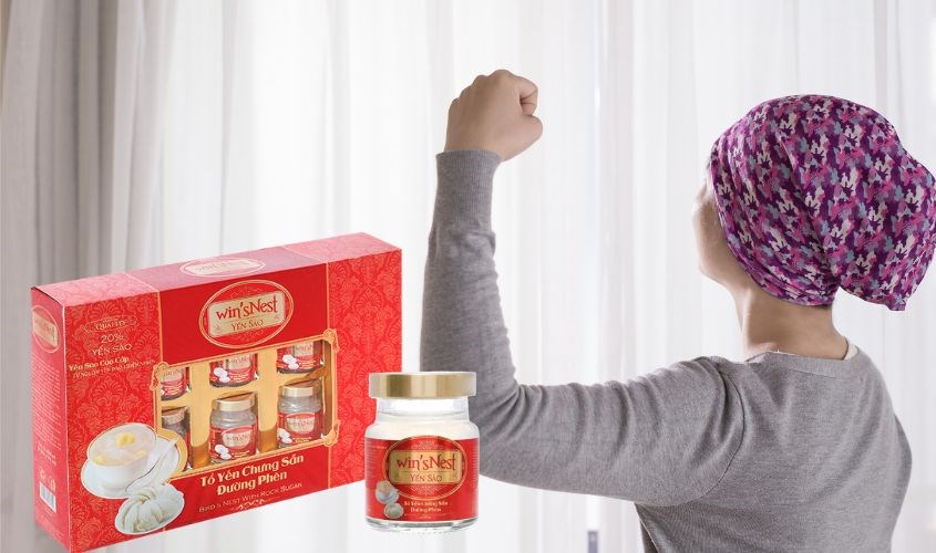 Hộp 6 hũ nước yến sào đường phèn Win