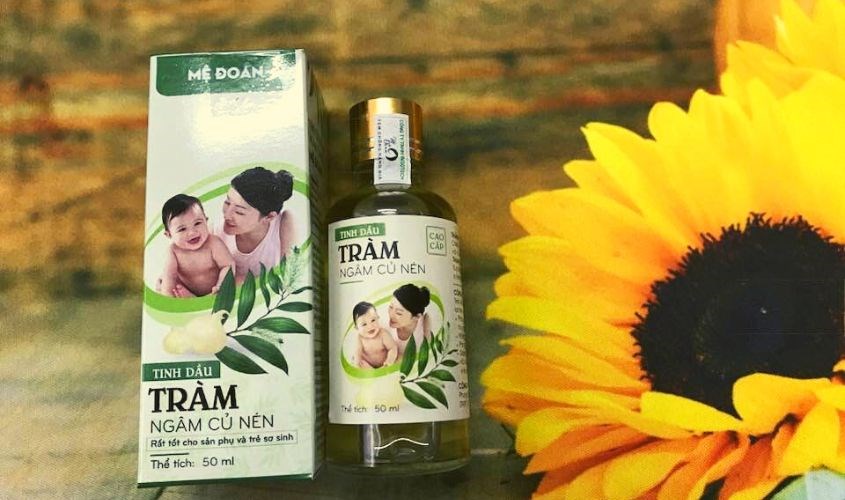  Tinh dầu tràm củ nén Mệ Đoan 50ml