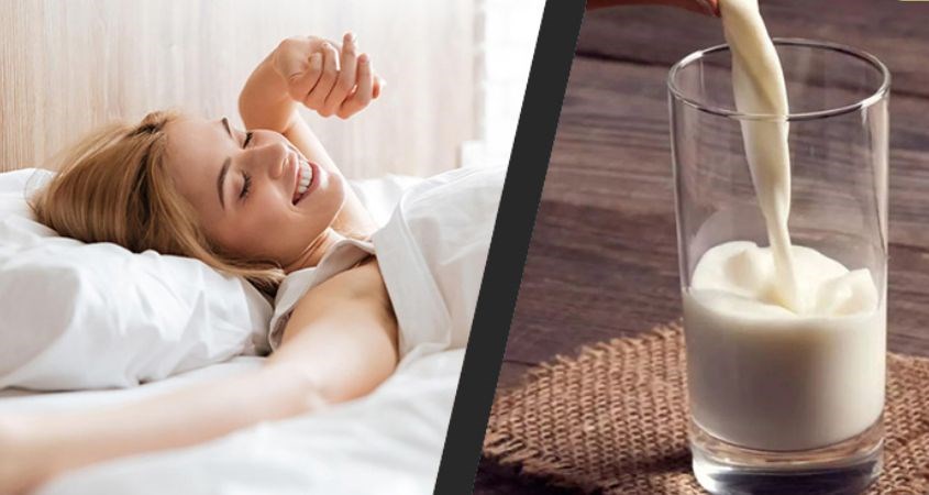 Một cốc sữa hạt óc chó sẽ giúp cải thiện giấc ngủ