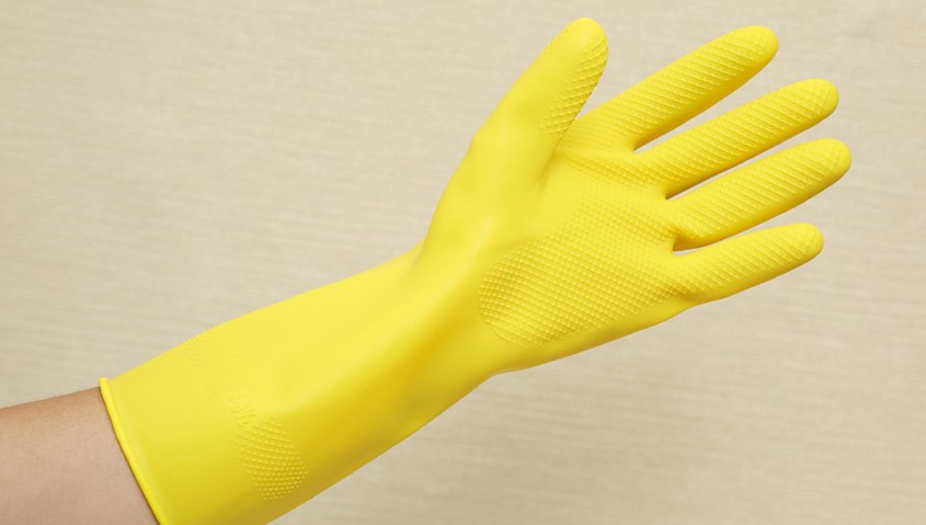 Găng tay giúp làm sạch bụi vải