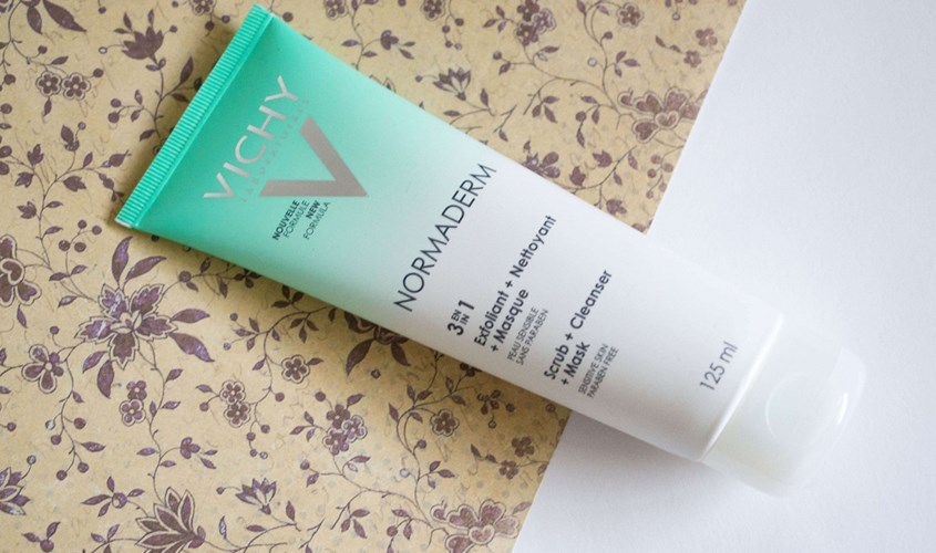 Kem tẩy tế bào chết Vichy Normaderm 3 in 1 Scrub 